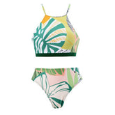 Retro One Piece Swimsuit Women's Conservative Cover Belly Thin Skirt Spring Tassel Beach Skirt Set