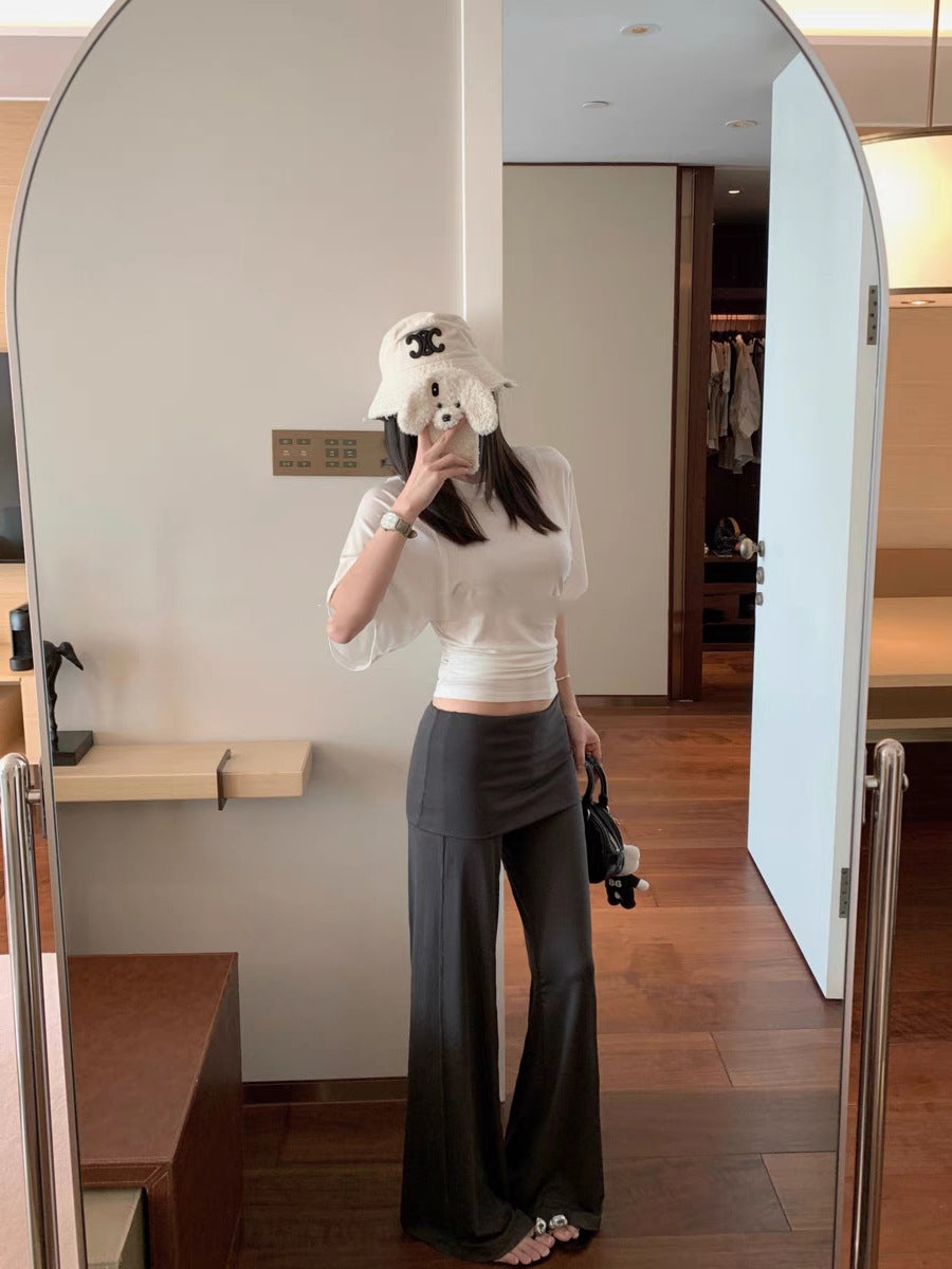 Waist-turning Special Machine Loose Casual Hip-hugger - kinko