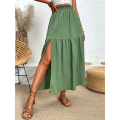 Spring And Summer High-grade Long Skirt Women - kinko