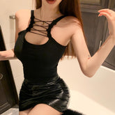 Women's Underwear Outer Wear Pure Desire Short Top - kinko