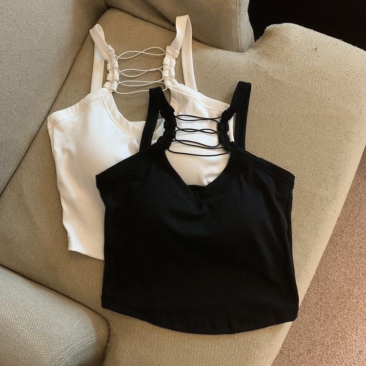 Women's Underwear Outer Wear Pure Desire Short Top - kinko