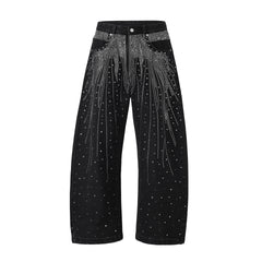 European And American High Street Loose-fitting Wide-leg Trousers - kinko