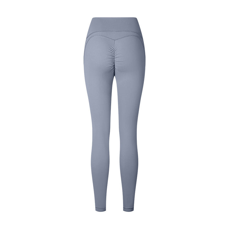 Double Pocket High Waist Yoga Trousers - kinko
