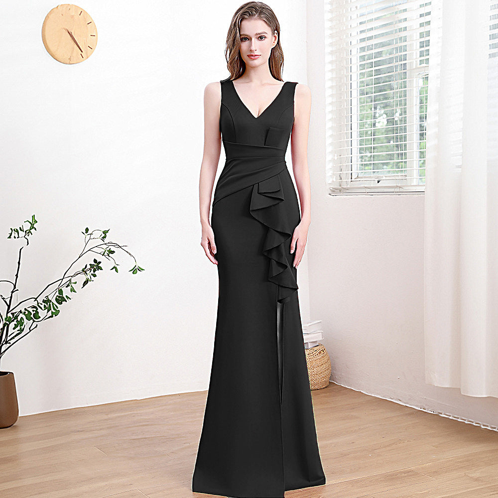Evening Gown For Women High-end Elegant Simple And Light Luxury - kinko