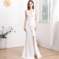 Evening Gown For Women High-end Elegant Simple And Light Luxury - kinko