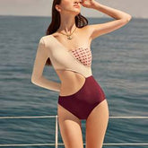 One Piece Bikini Sexy Backless Siamese Personalized Swimsuit