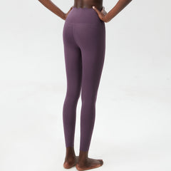 Small Wave Yoga Pants Plus Size Lycra Milk Leather Tight Trousers For Women - kinko