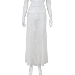 Fashion Lace Pure Color All-matching - kinko