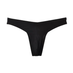Mini-Strandmode Herren Bikini mit Beutel, bequemer Badeanzug mit T-Rücken