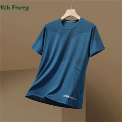 Sport-T-Shirt für Herren, Sport-T-Shirt für unterwegs, informelle Kleidung im Stil der Mode, 3D-Druck, schlichtes Grafik-T-Shirt