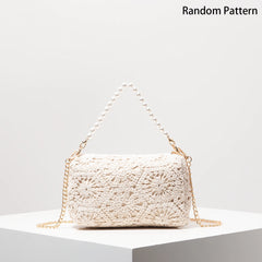 תיקי חוף בוהו לנשים, תיק פנינים, תיק נצרים, תיקי טוטה בסגנון יוקרתי לנשים, בגדי חופשה לנשים, פריטי חובה לטיולים