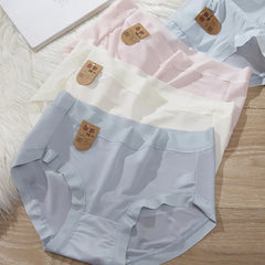 Nahtlose Damen-Sommerunterwäsche, ultradünne Slips aus Eisseide, Größe 7A, hochwertige, atmungsaktive Unterwäsche