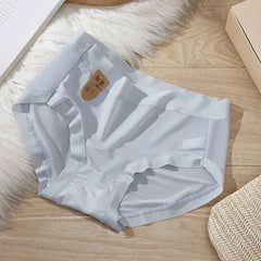 Nahtlose Damen-Sommerunterwäsche, ultradünne Slips aus Eisseide, Größe 7A, hochwertige, atmungsaktive Unterwäsche