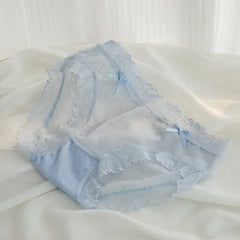 Women Underwear Panty Sexy Lace Pantiesr Girl Hollow Out Comfort Briefs Low Waist Seamless Underpants Female Calzones Para Mujer