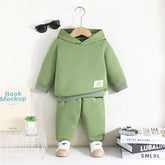 Infant Baby Boy Clothing Sets Spring Autumn Casual Suits Hooded Coat Tops+Harem Pants 2pcs Set Boys Kids Tracksuit