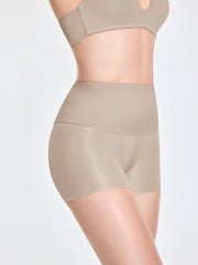 תחתוני נשים נושמים ספנדקס תחתונים גבוהים מותן חלקים משי צמוד ונוח