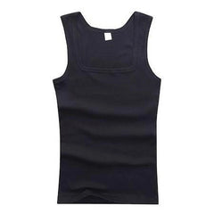 Black White Sleeveless Fitness T-shirt Clothing Tank Tops Sleeveless Casual Fit Sports Bodybuilding Four Seasons Male Top Cotton