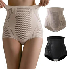 Women Panties Seamless High Waist Tummy Control Body-shaping Underwear Stretchy Postpartum Briefs Butt-lifted Casual Underpants