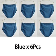 Damen-Unterwäsche aus Baumwolle mit hohem Bund, gestreift, weich und atmungsaktiv, Damenslips, Dessous