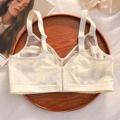 Women's underwear plus size bras Bralette French Chic Skin Friendly and Comfortable Breathable Lace Hot Sexy Non Padded Thin