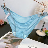 Weiche, glatte, mit französischen Diamanten besetzte Damenunterwäsche, niedriger Bund, bequemer Baumwollzwickel, atmungsaktive Dreieckshose, hochwertig