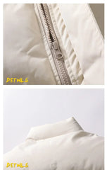 Mens Thermal Vest Jacket Clothing Autumn Winter Warm Sleeveless Jackets Male Outwear Casual Waistcoat Oversize Sports Vest Coats