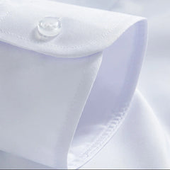 Appointments Men Shirt Tops Casual Classic Dress Shirt Fashion Long Sleeve Premium Wrinkle Resistant Brand New