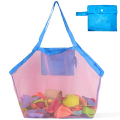 תיק כתף חוף תיק רשת מעטפת תיק חוף חיוני תיק חוף צעצוע תיק