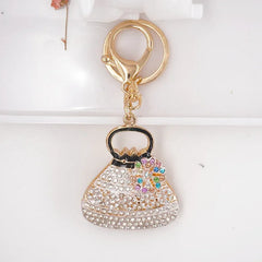 Fashionable Exquisite Bag Keychain Accessories Lady's Handbag Key Chain Pendant 43 Kinds of Style Women Gift Dropshipping
