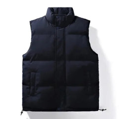 Mens Thermal Vest Jacket Clothing Autumn Winter Warm Sleeveless Jackets Male Outwear Casual Waistcoat Oversize Sports Vest Coats