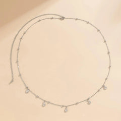Schlichter Boho-Strand-Taillengürtel mit Strasssteinen, sexy Mode für Damen, Bauchnabelschmuck, Bikini-Sommer-Accessoires