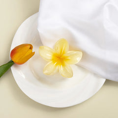 3 pcs/set Flower Claw Clip Women Summer Beach Cute Hawaiian 8CM*1+4CM*2PCS Preppy Stuff Female Hair Accessories For Summer