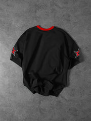 Men's Casual Crew Neck T-Shirt Chicago Alphabet Printed Pattern Polyester Pullover For Summer Daily Outdoor Street Wear Clothing