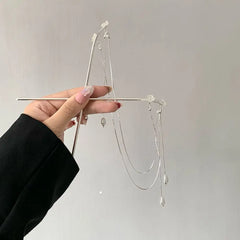 Kopfbedeckungen für Damen und Herren: Fächer, Blumenhaarspange, Haargabel, Haarschmuck, Haarstab mit Doppelquaste, Haarnadeln im chinesischen Stil.