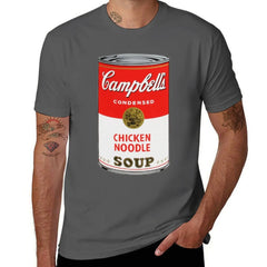 Andy Warhol Campbell's Soup T-Shirt man t shirt cotton cotton tshirt 100% T-Shirt