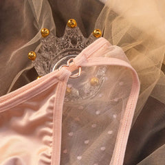 תחתונים נוחים במידת מותן לבנות, צבע אחיד, הדפס נקודות, תחתוני נשים, תחתוני תחרה ללא תפרים