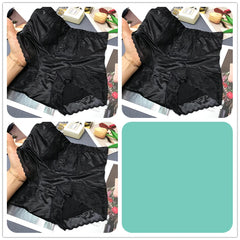 3PCS Panties Women Seamless Briefs Female Underpants Ultra-thin Underwear High Rise Panties Solid Comfy Lingerie Ice Silk