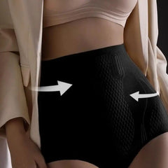 Women Panties Seamless High Waist Tummy Control Body-shaping Underwear Stretchy Postpartum Briefs Butt-lifted Casual Underpants