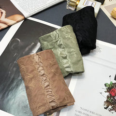 3PCS Panties Women Seamless Briefs Female Underpants Ultra-thin Underwear High Rise Panties Solid Comfy Lingerie Ice Silk