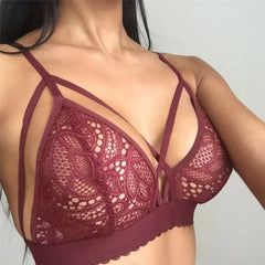 Summer Women Sexy Floral Lingerie Lace Bra Triangle Soutien Gorge Sujetador Sutia Sutyen Push Up Bra for Women Bralette #2019