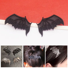 Accessoires für Damen: Halloween-Haarspange mit Fledermausflügeln – Modische, vielseitige Haaraccessoires für Partys