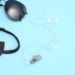 Agenten-Accessoires-Set: Krawatte, Ohrstöpsel, Arbeitsbrille, Hut, Geheimdienst-Kostüm für Teenager und Erwachsene, Cosplay, Spiele, Partys