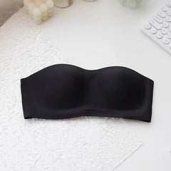 Underwear for Women with Small Bust: Padded, Thin, Strapless, Side-Supporting, Breathable Bandeau, Wrap-Style, Backless Bra
