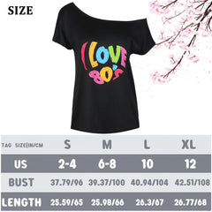 אביזרי תחפושת שנות ה-80 לנשים חצאית טוטו ניאון כפפות רשת דייגים שרשרת חרוזים צמיד עגילים סט תחפושות למסיבה של שנות ה-80 למבוגרים