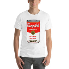 Andy Warhol Campbell's Soup T-Shirt man t shirt cotton cotton tshirt 100% T-Shirt