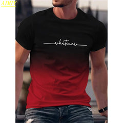 Man T Shirt Casual Oversized Sports Loose Plus Milano Print Clothing Comfortable Shopping Round Neck Short Sleeved T-Shirt Top