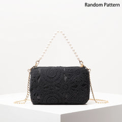 תיקי חוף בוהו לנשים, תיק פנינים, תיק נצרים, תיקי טוטה בסגנון יוקרתי לנשים, בגדי חופשה לנשים, פריטי חובה לטיולים