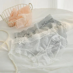 Women Underwear Panty Sexy Lace Pantiesr Girl Hollow Out Comfort Briefs Low Waist Seamless Underpants Female Calzones Para Mujer