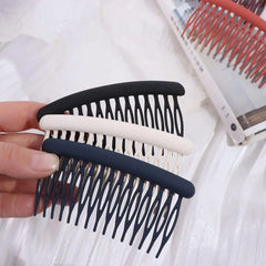 Hair Accessories 15 Teeth Women Hair Clip Frosted Headwear Hair Comb Clip Fashion Headdress Broken Hair Hairpins Women