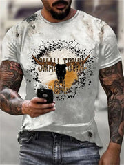 New Street T Shirt For Men Vintage Tshirt Casual Top Tee Retro Men's T-Shirt 3d Print Summer Short Sleeve Daily Men's Clothing